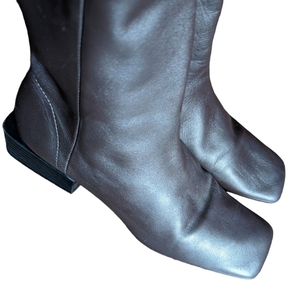 Zara Square Toe And Heel Booties - Picture 4 of 9